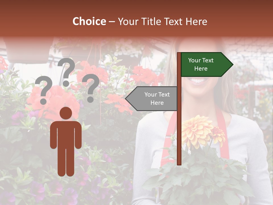 Summer Spring People PowerPoint Template