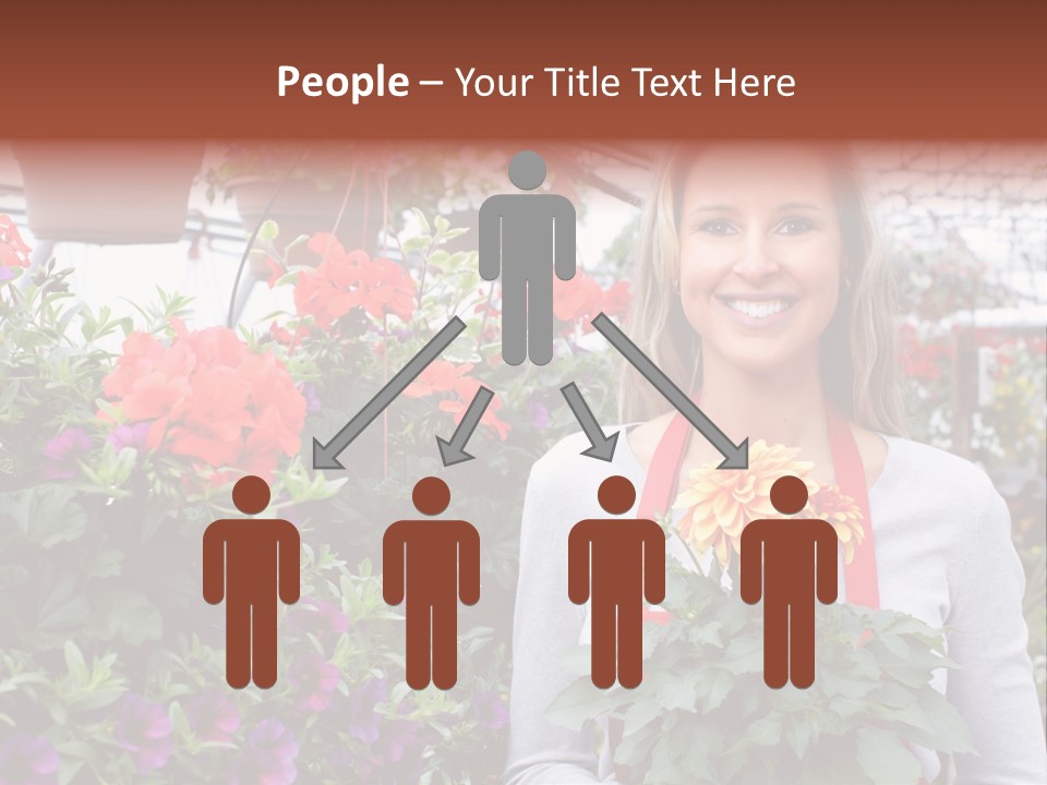 Summer Spring People PowerPoint Template