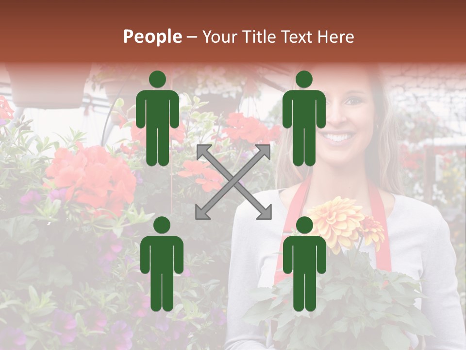 Summer Spring People PowerPoint Template