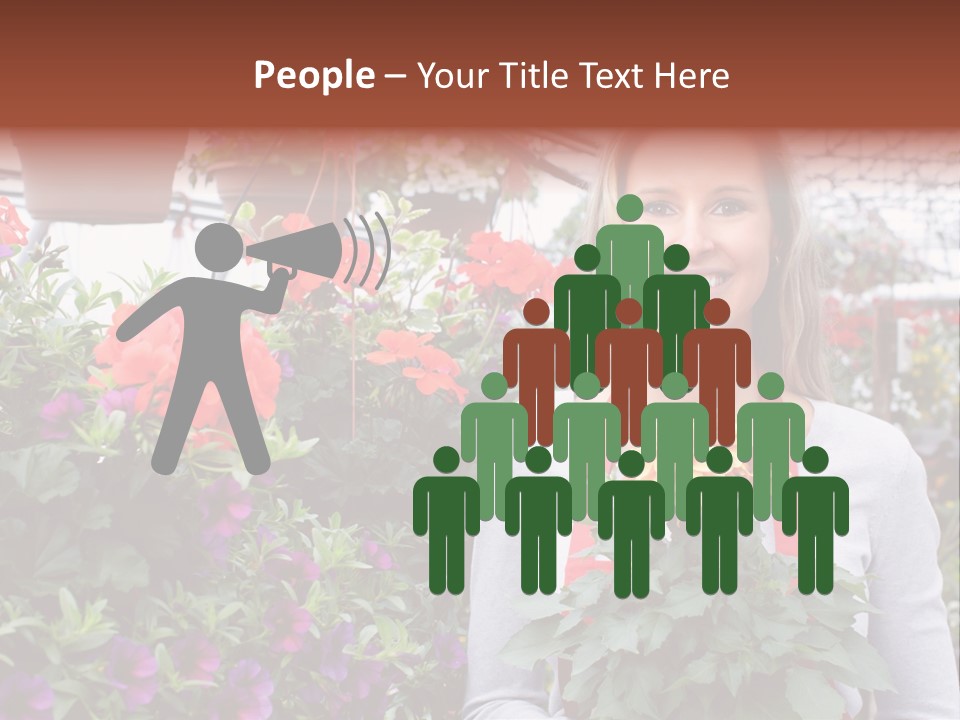 Summer Spring People PowerPoint Template