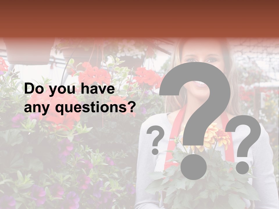 Summer Spring People PowerPoint Template