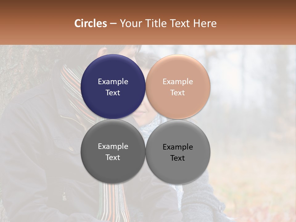 Close Girlfriend Lifestyle PowerPoint Template