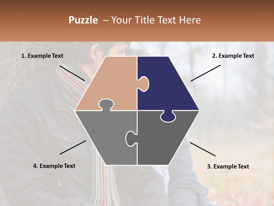 Close Girlfriend Lifestyle PowerPoint Template