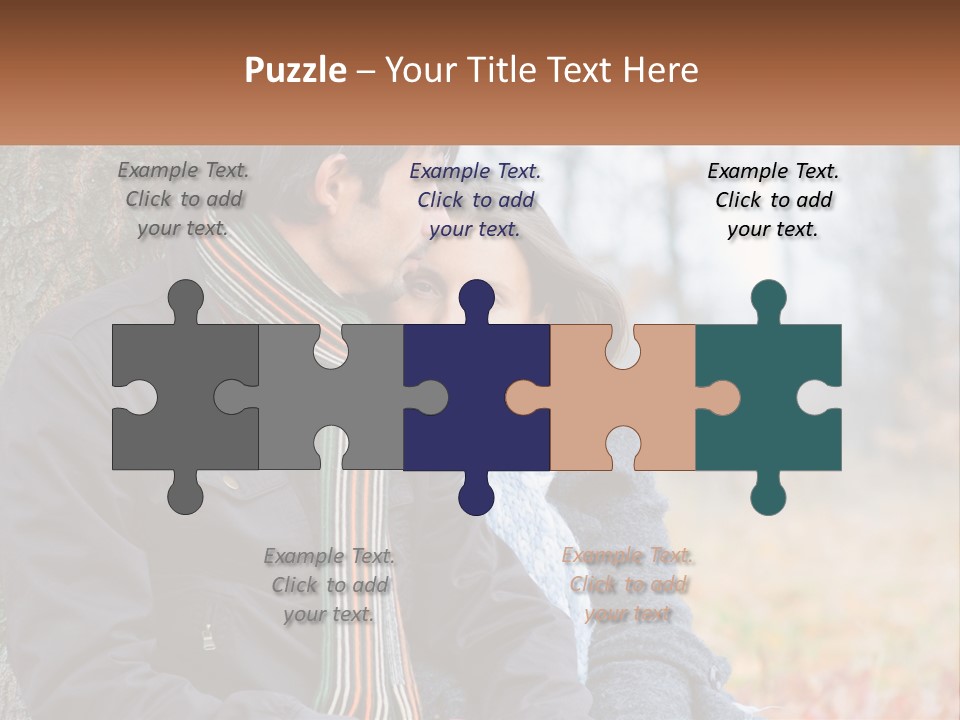 Close Girlfriend Lifestyle PowerPoint Template