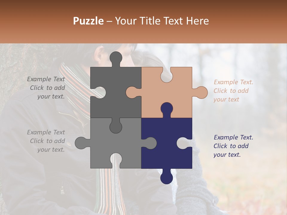 Close Girlfriend Lifestyle PowerPoint Template