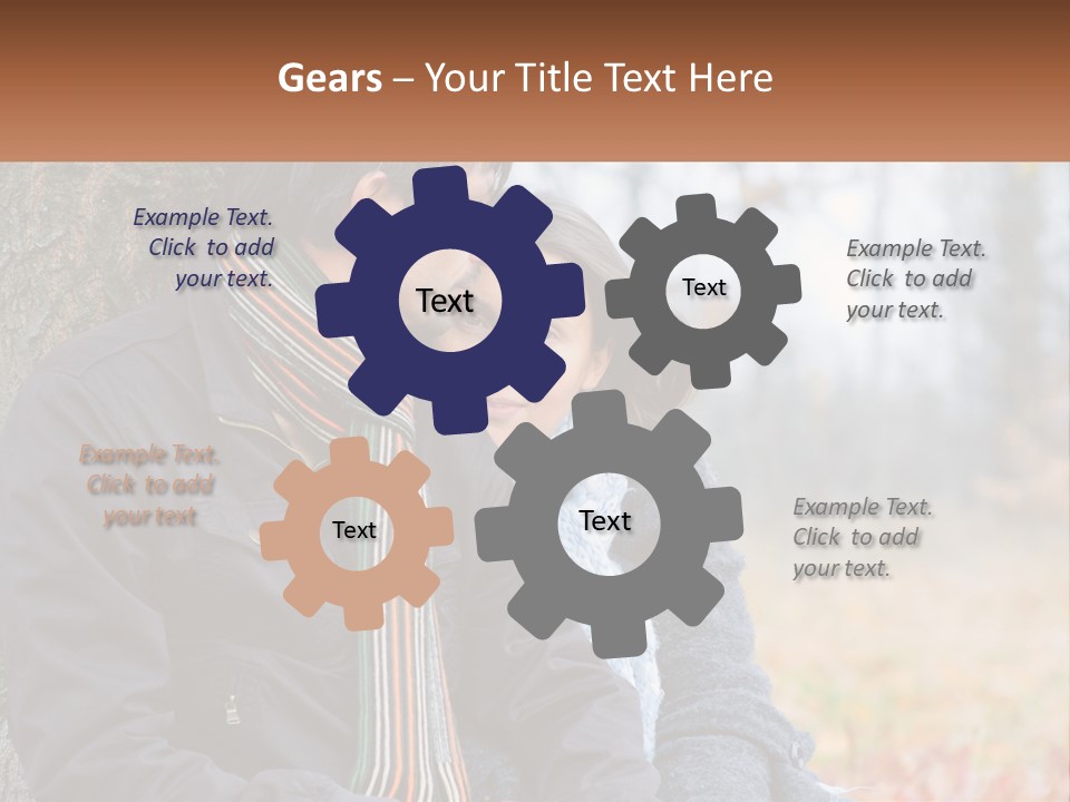 Close Girlfriend Lifestyle PowerPoint Template