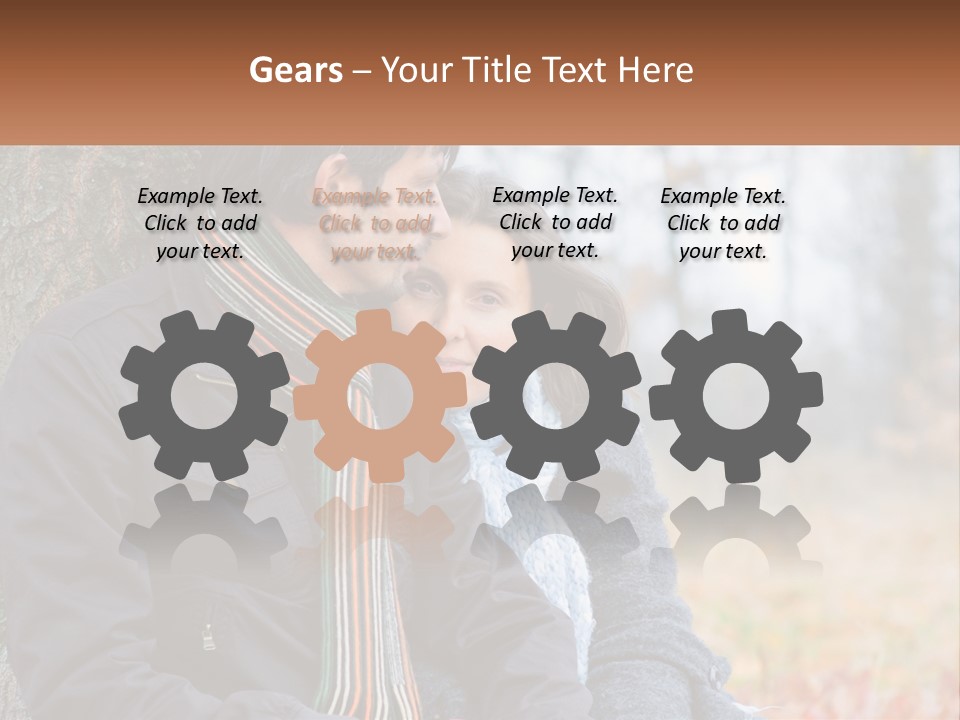 Close Girlfriend Lifestyle PowerPoint Template