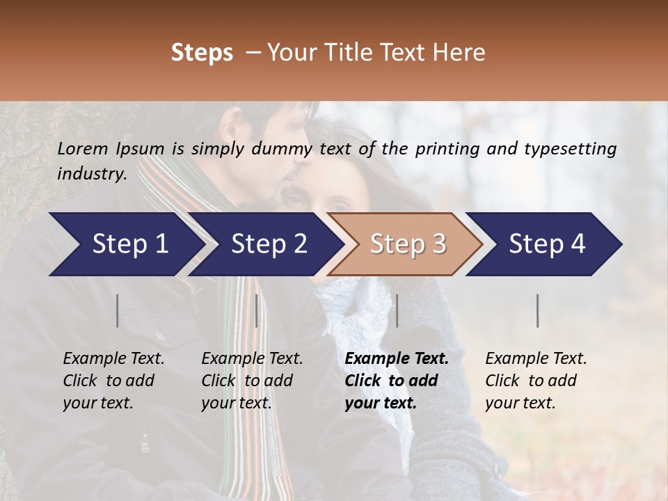 Close Girlfriend Lifestyle PowerPoint Template