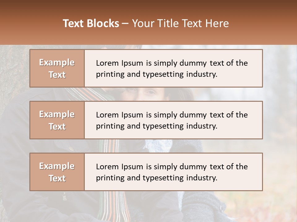Close Girlfriend Lifestyle PowerPoint Template