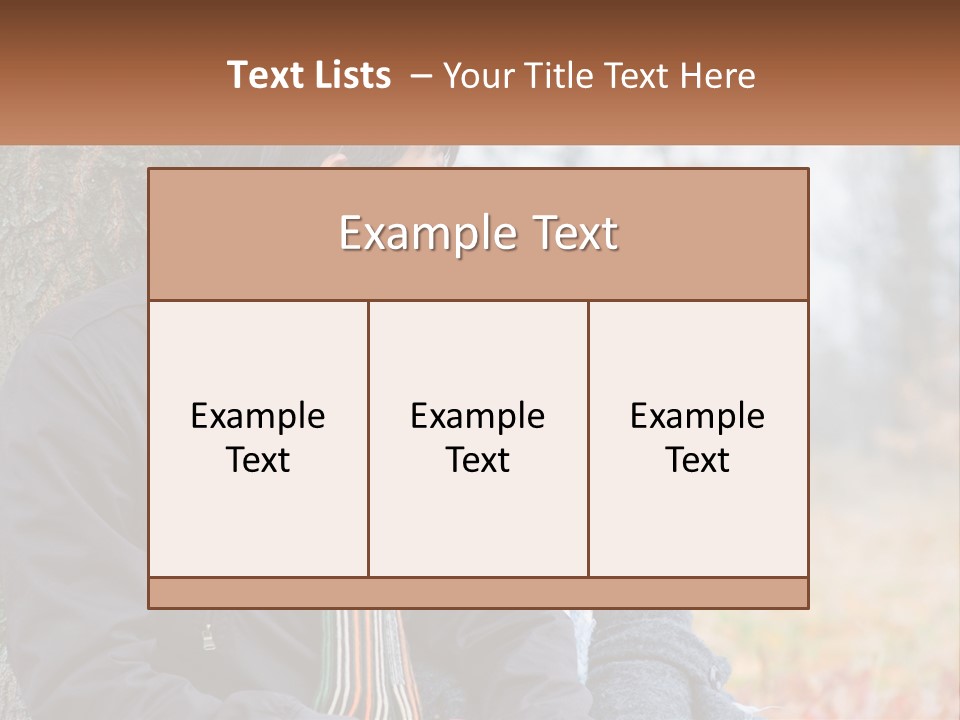 Close Girlfriend Lifestyle PowerPoint Template