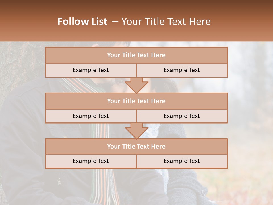 Close Girlfriend Lifestyle PowerPoint Template