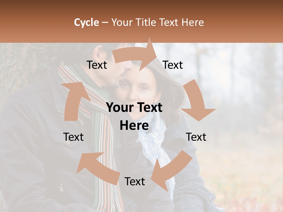 Close Girlfriend Lifestyle PowerPoint Template