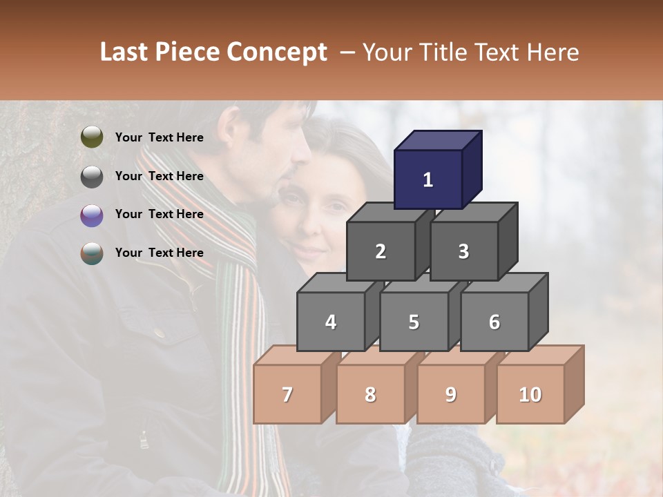 Close Girlfriend Lifestyle PowerPoint Template