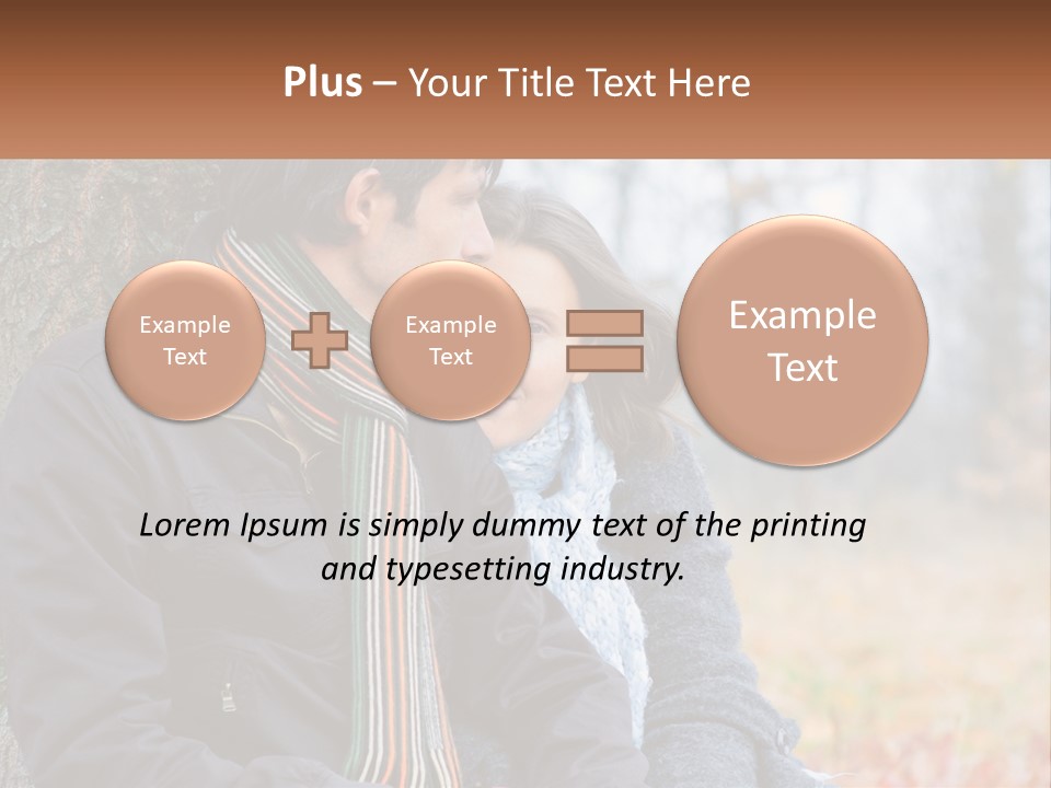 Close Girlfriend Lifestyle PowerPoint Template