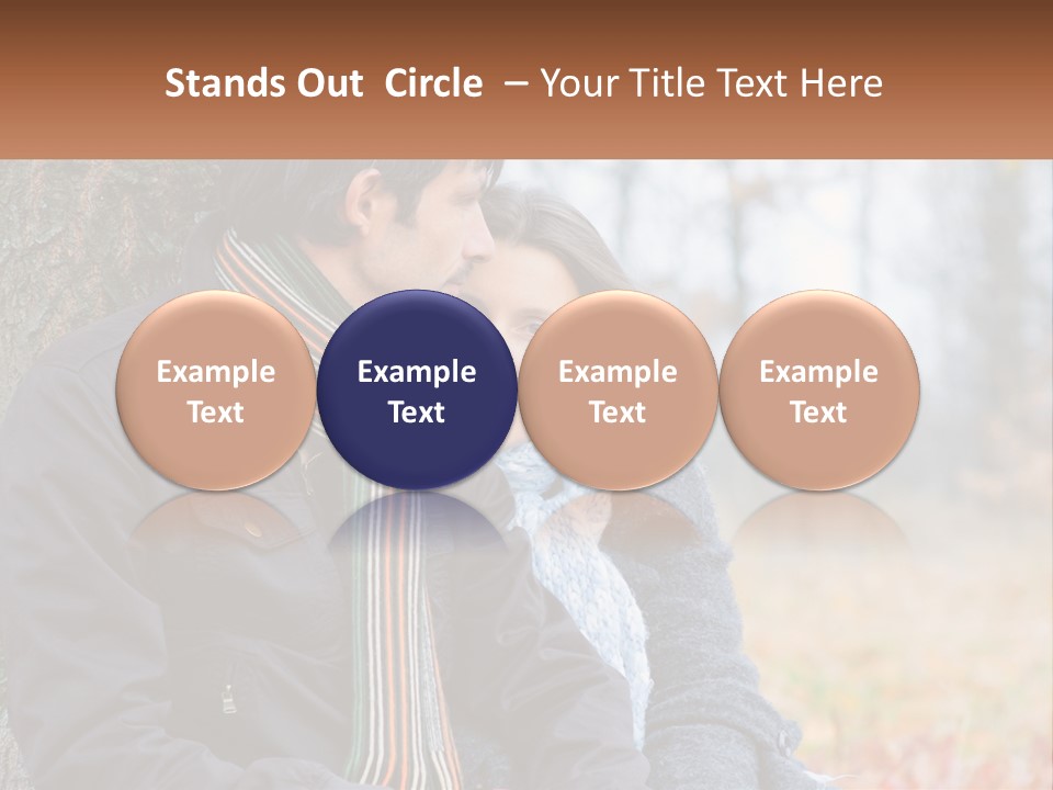 Close Girlfriend Lifestyle PowerPoint Template