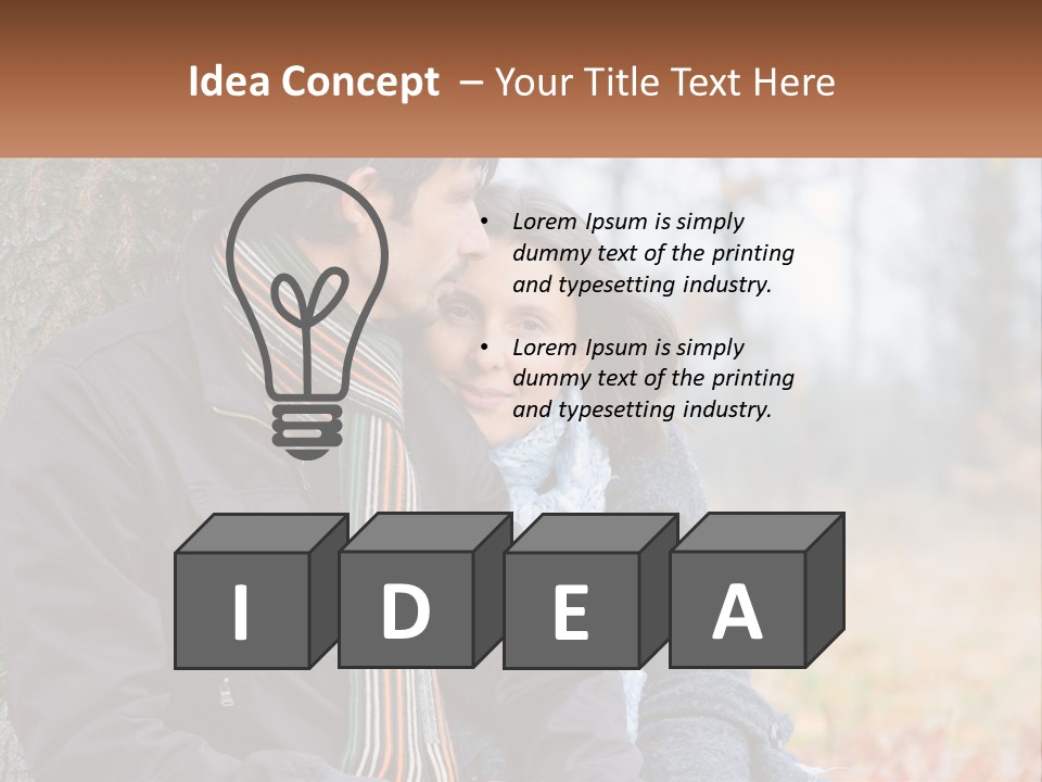 Close Girlfriend Lifestyle PowerPoint Template