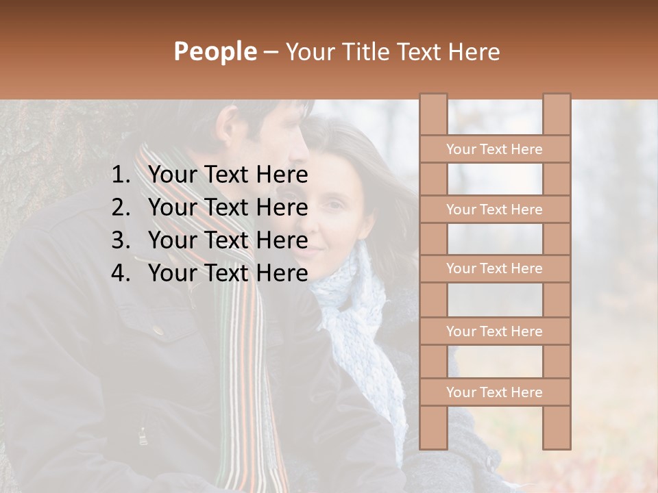 Close Girlfriend Lifestyle PowerPoint Template