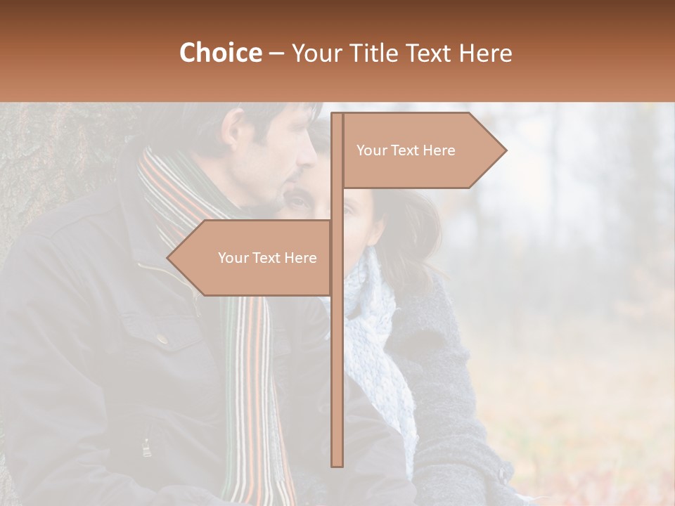 Close Girlfriend Lifestyle PowerPoint Template