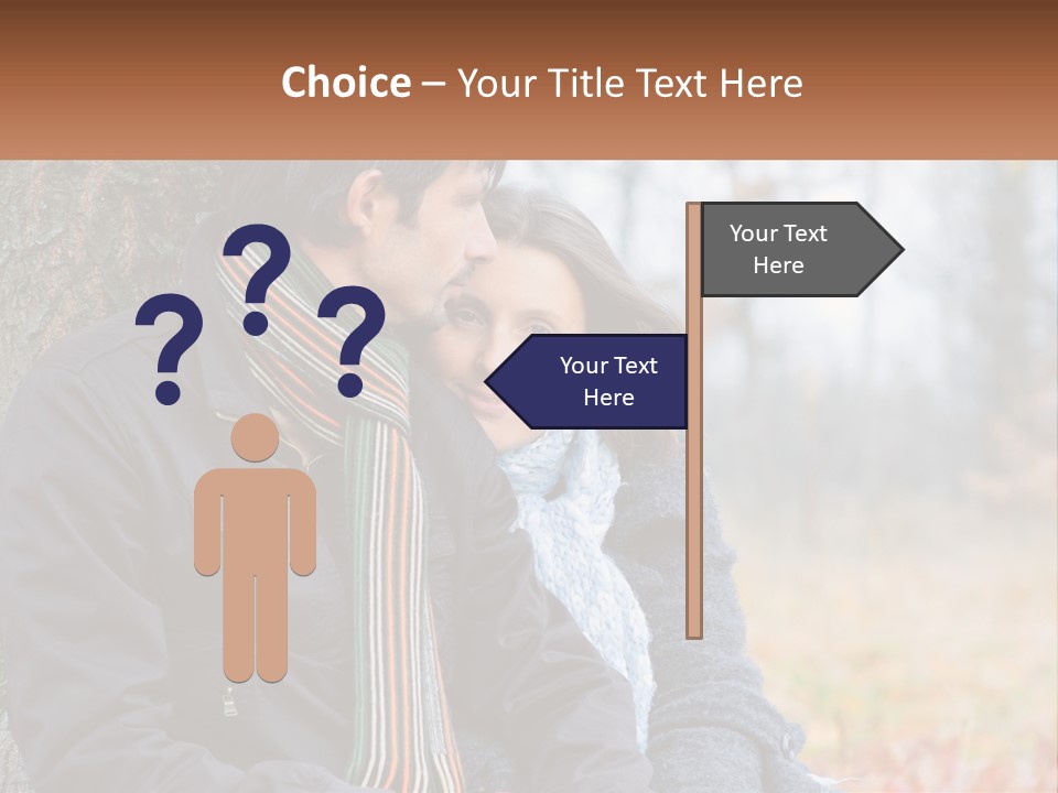 Close Girlfriend Lifestyle PowerPoint Template