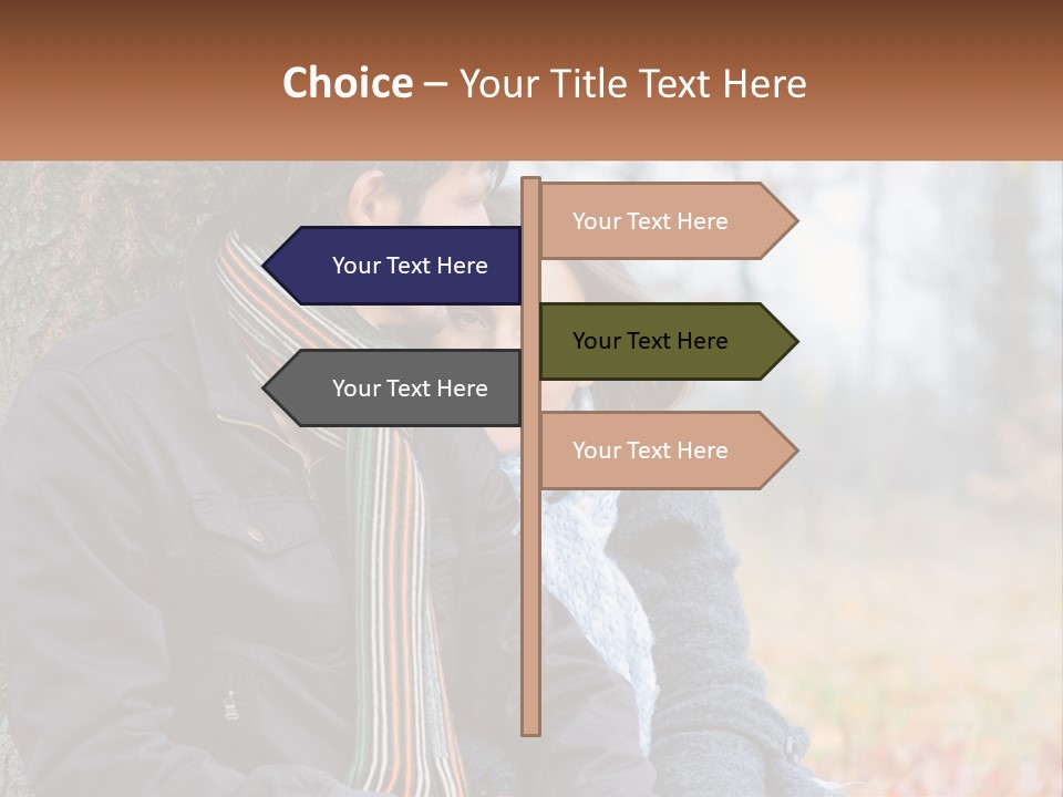 Close Girlfriend Lifestyle PowerPoint Template