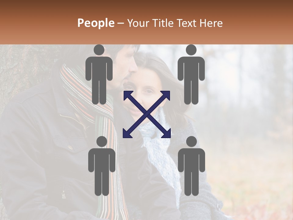 Close Girlfriend Lifestyle PowerPoint Template