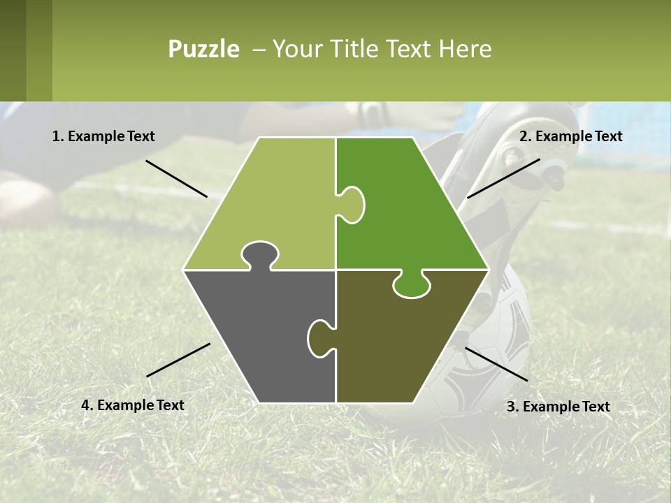 Park Lifestyle Soccer PowerPoint Template