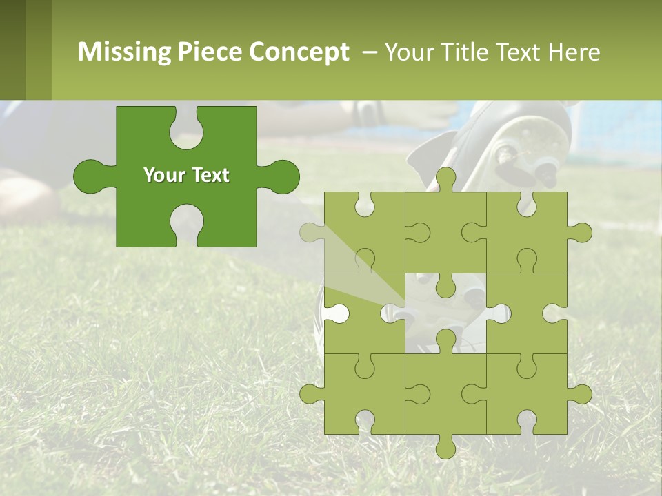 Park Lifestyle Soccer PowerPoint Template