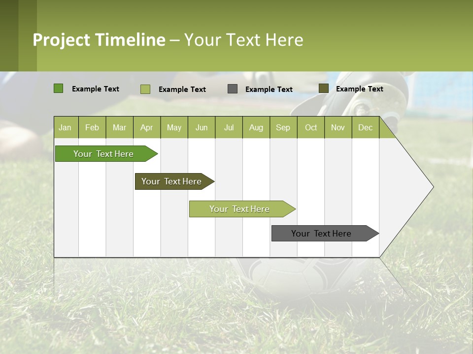 Park Lifestyle Soccer PowerPoint Template
