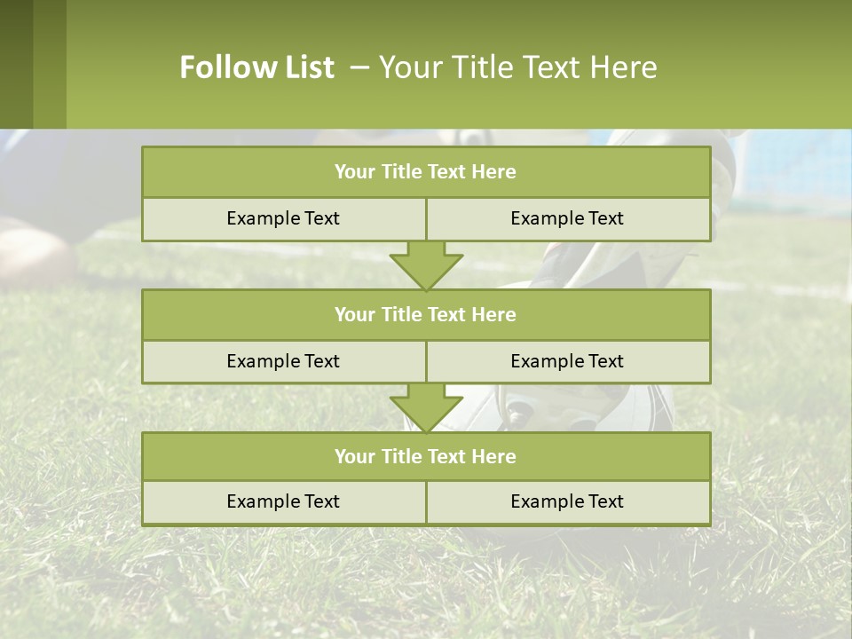 Park Lifestyle Soccer PowerPoint Template