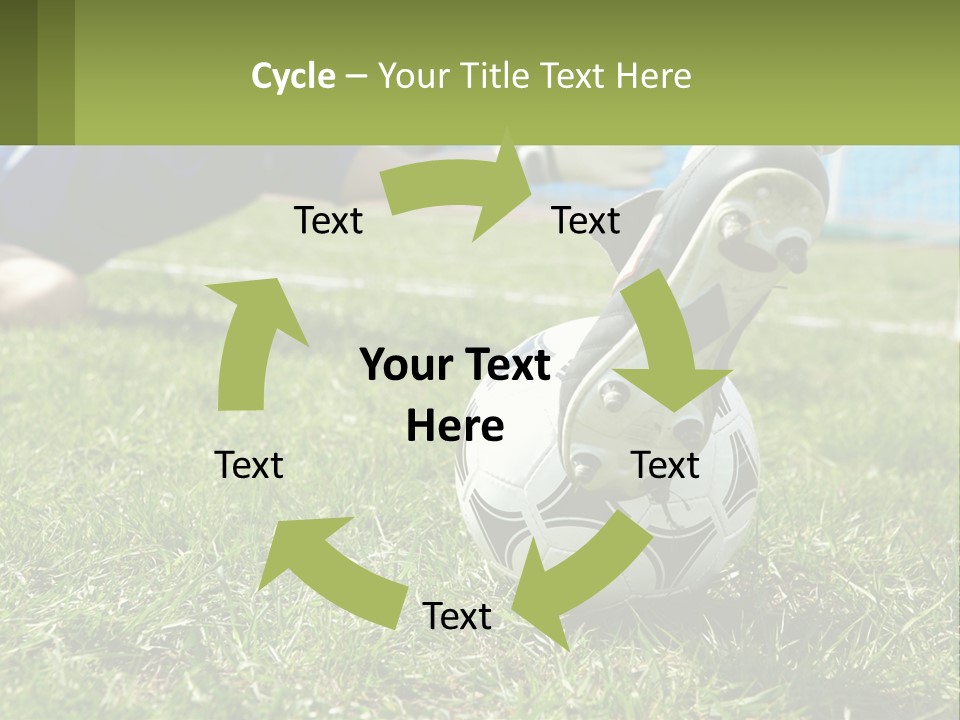 Park Lifestyle Soccer PowerPoint Template