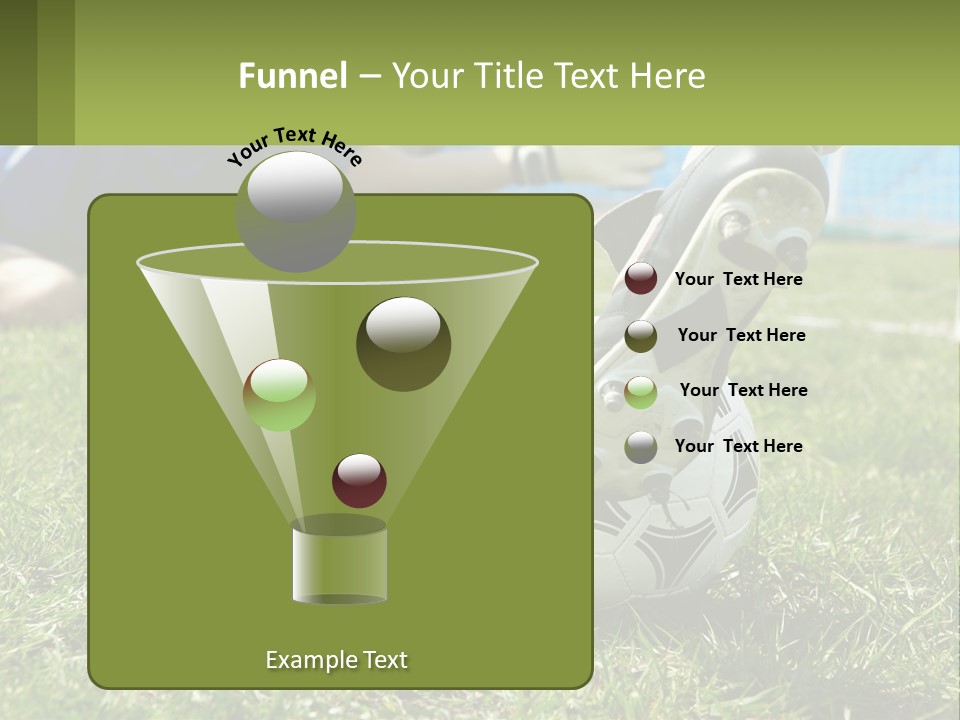Park Lifestyle Soccer PowerPoint Template