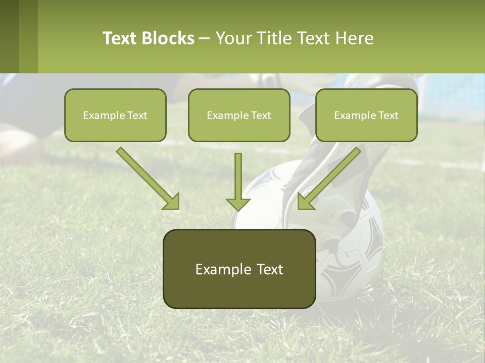 Park Lifestyle Soccer PowerPoint Template