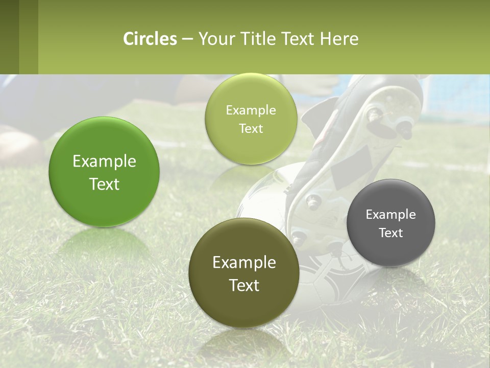 Park Lifestyle Soccer PowerPoint Template