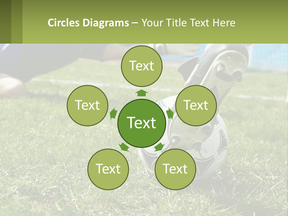 Park Lifestyle Soccer PowerPoint Template