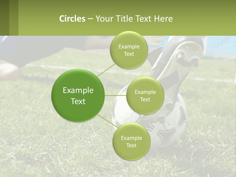 Park Lifestyle Soccer PowerPoint Template