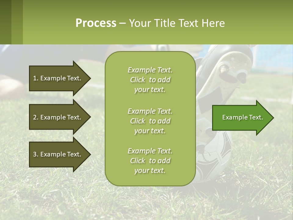 Park Lifestyle Soccer PowerPoint Template