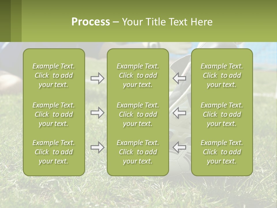 Park Lifestyle Soccer PowerPoint Template