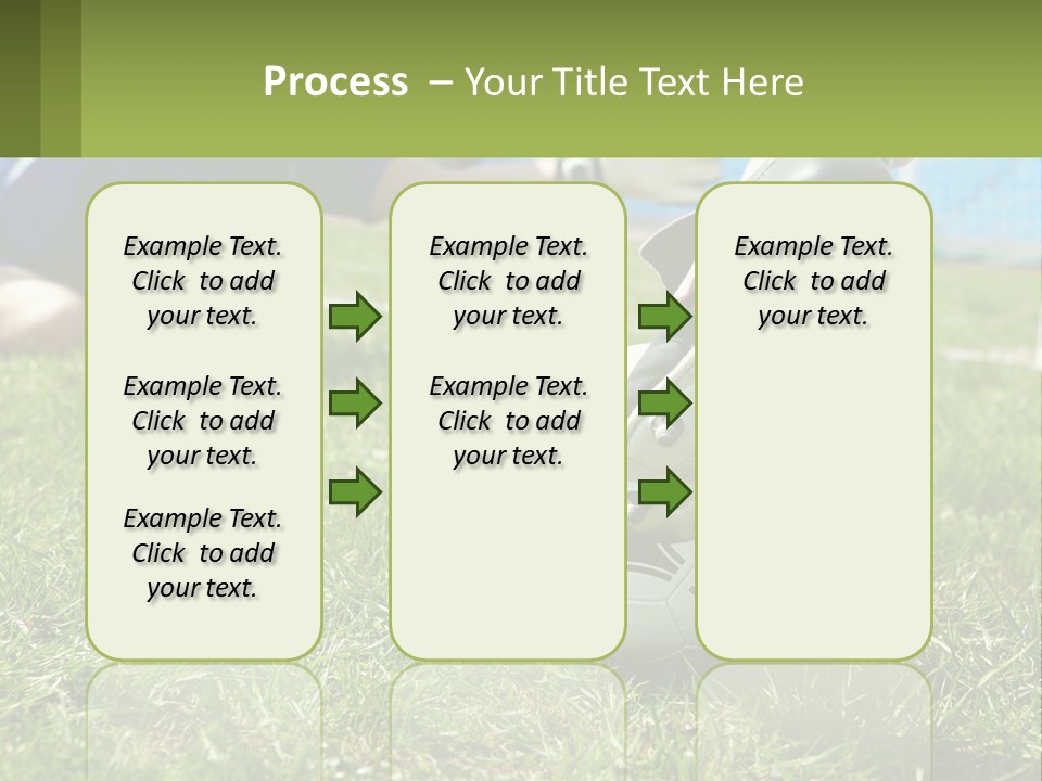 Park Lifestyle Soccer PowerPoint Template