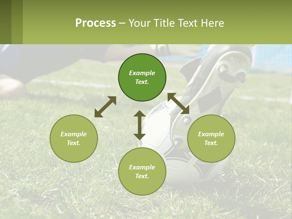 Park Lifestyle Soccer PowerPoint Template