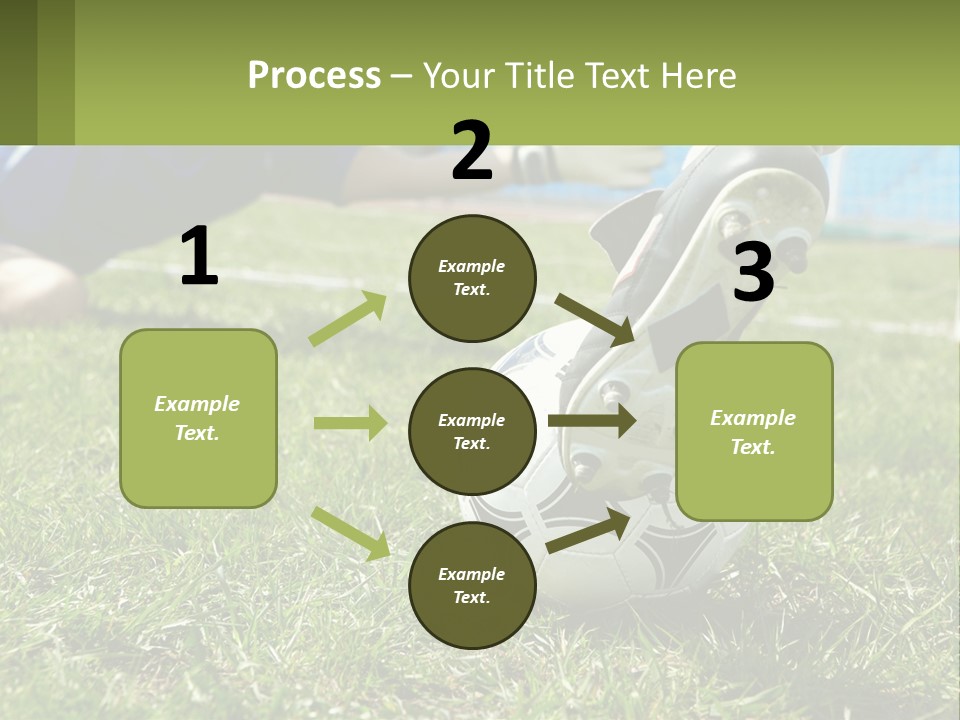 Park Lifestyle Soccer PowerPoint Template