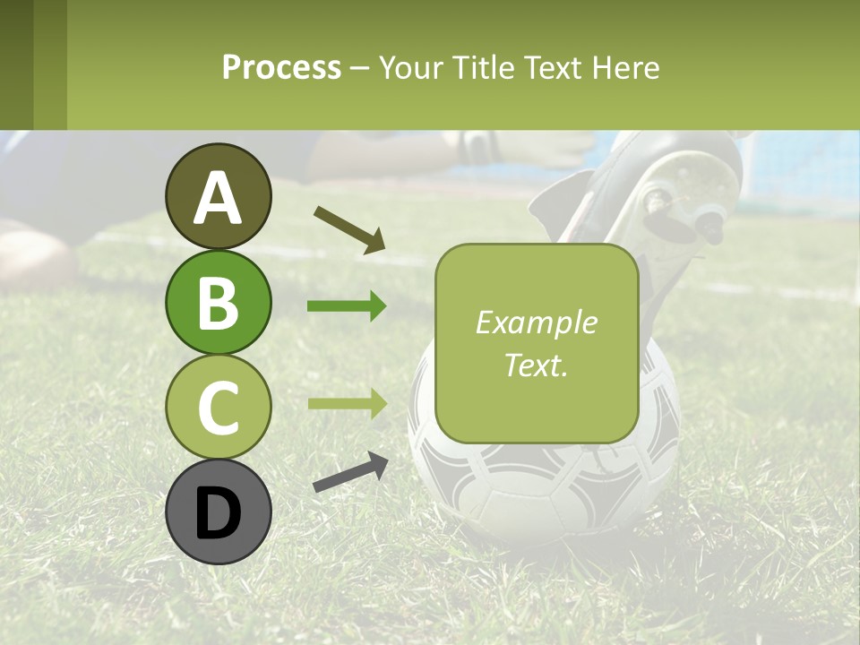 Park Lifestyle Soccer PowerPoint Template