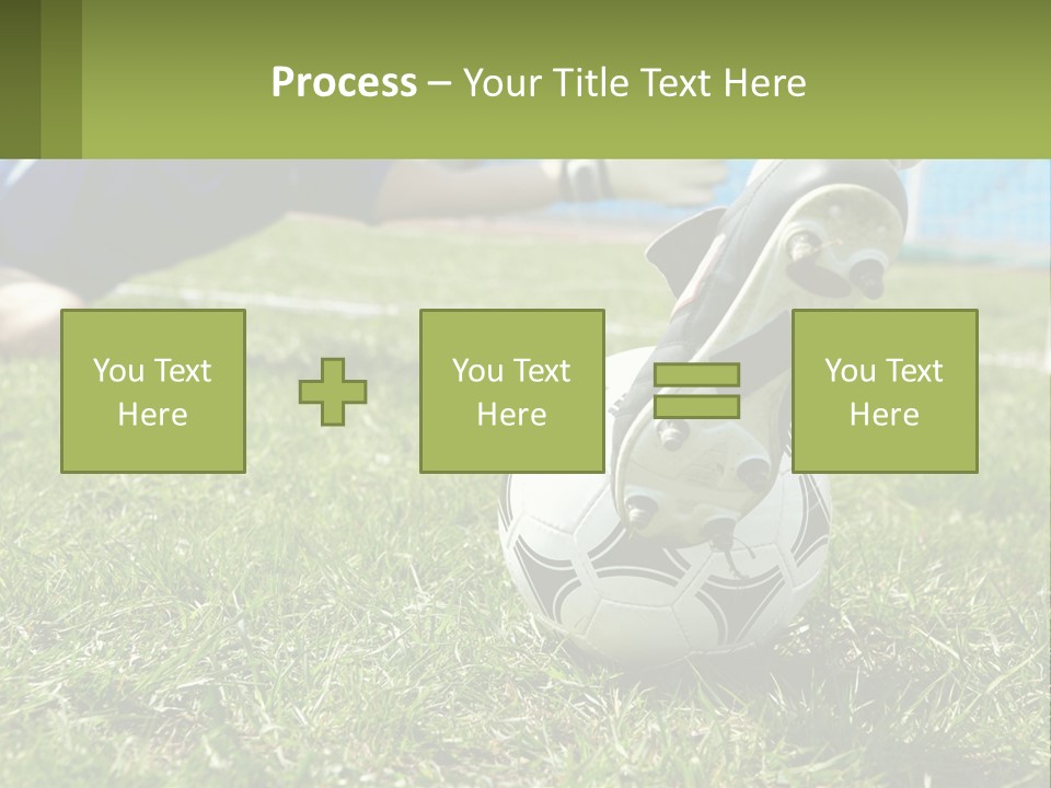 Park Lifestyle Soccer PowerPoint Template