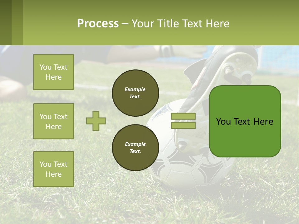 Park Lifestyle Soccer PowerPoint Template