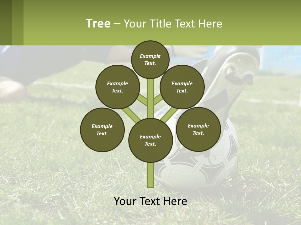 Park Lifestyle Soccer PowerPoint Template