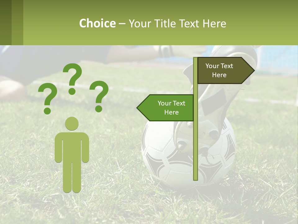 Park Lifestyle Soccer PowerPoint Template