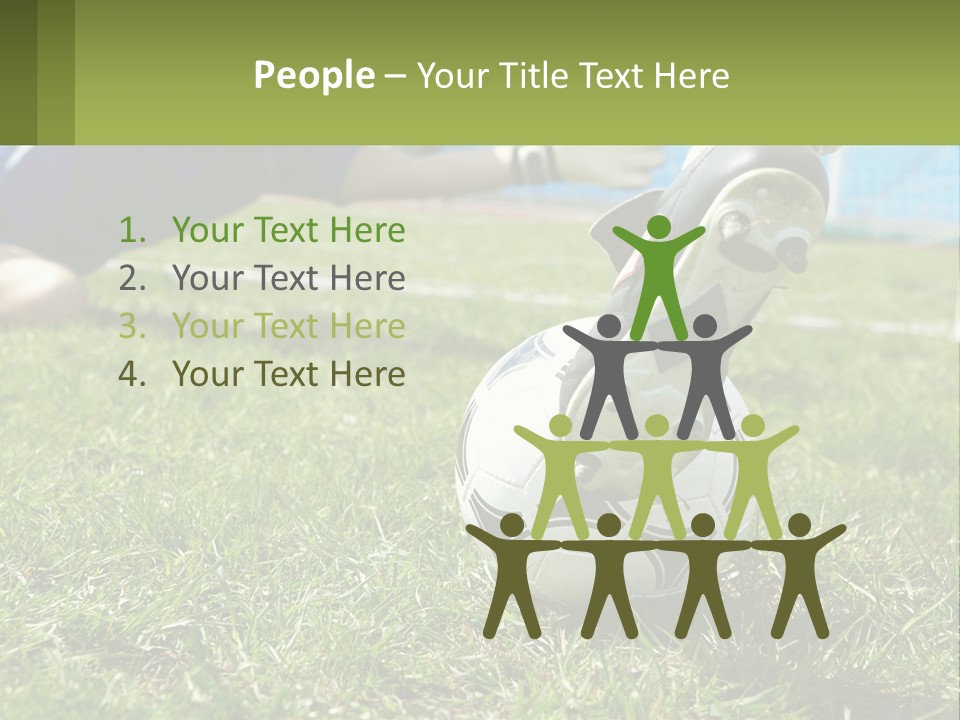Park Lifestyle Soccer PowerPoint Template