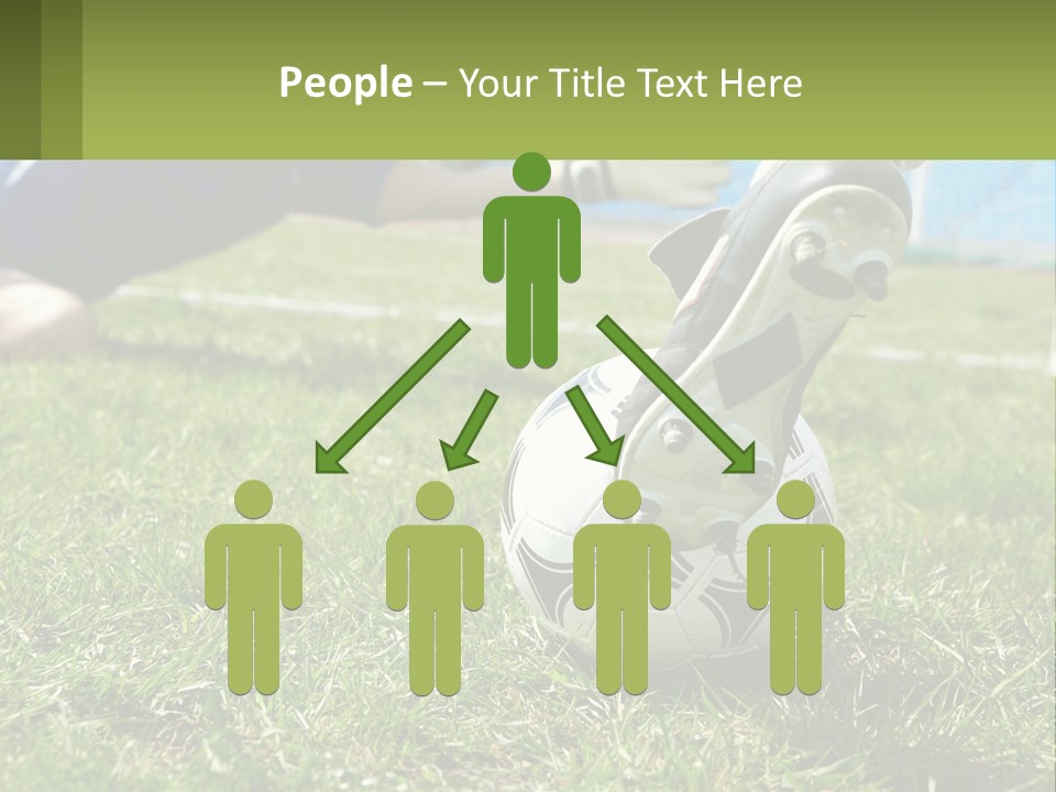 Park Lifestyle Soccer PowerPoint Template