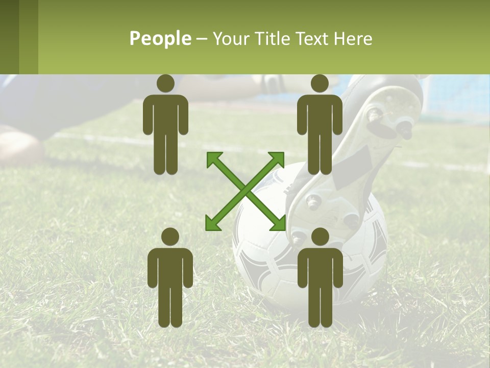 Park Lifestyle Soccer PowerPoint Template