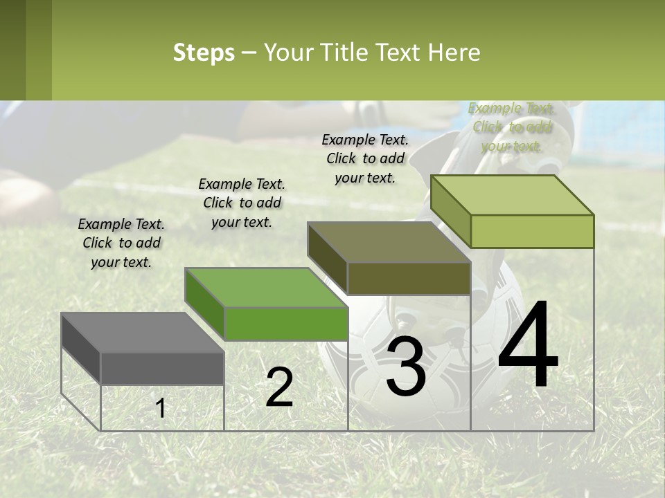 Park Lifestyle Soccer PowerPoint Template