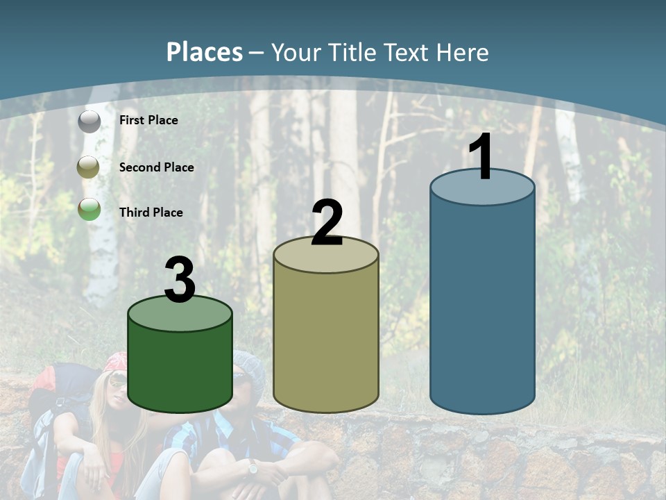 Highway Beautiful World PowerPoint Template